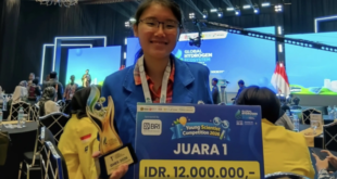 Langkah Berani Gabriella Kembangkan Teknologi Energi Bersih Masa Depan dan Raih Gelar Juara di Young Scientist Competition 2026